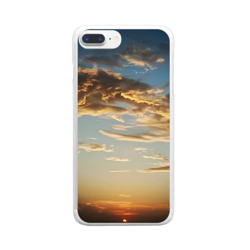 RISING SUN Clear Smartphone Case