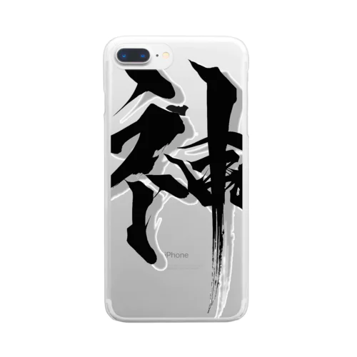 阪神タイガース　神　虎 Clear Smartphone Case