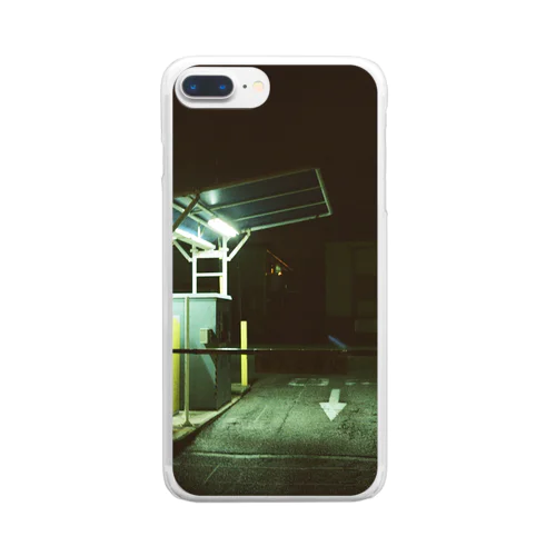 Night strolling - Parking lot Clear Smartphone Case