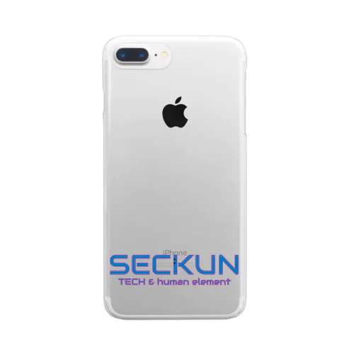 SECKUN TECH & human element Clear Smartphone Case