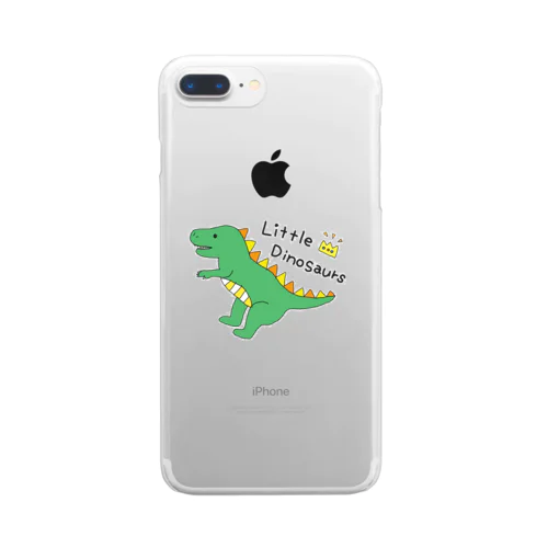 Little Dinosaurs Clear Smartphone Case