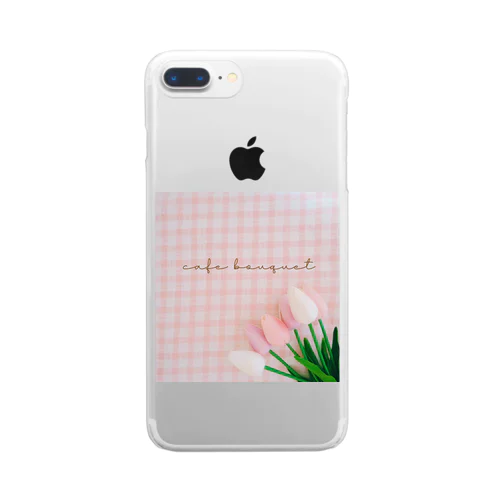 cafe bouquet turip Clear Smartphone Case