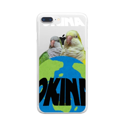 おおきなおきな Clear Smartphone Case