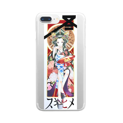 スギヒメ  杉玉の精霊姫 Clear Smartphone Case