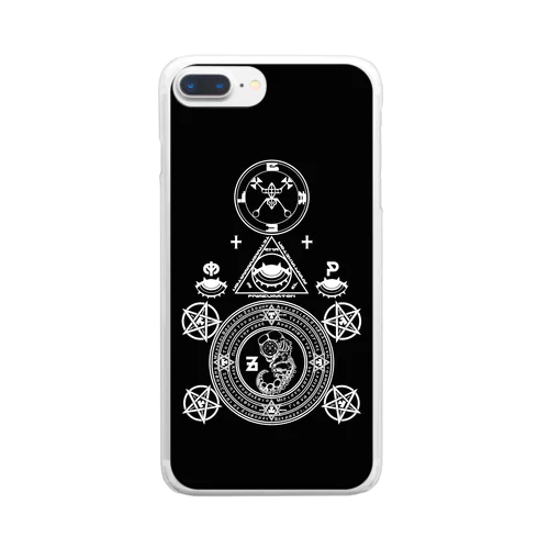 「悪魔の降臨」 Clear Smartphone Case