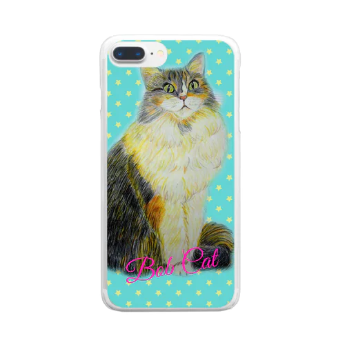 Bob Cat★ Clear Smartphone Case