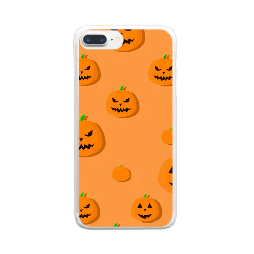 ハロウィン仕様です！ Clear Smartphone Case