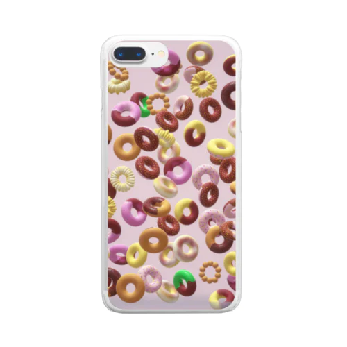 Donut Clear Smartphone Case