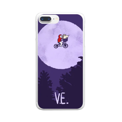 veikko phone home Clear Smartphone Case