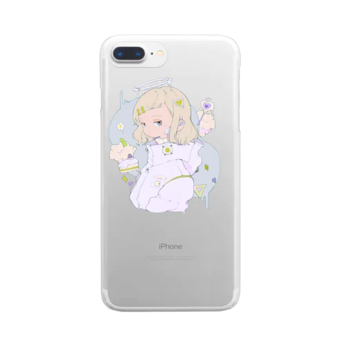 天使 Clear Smartphone Case