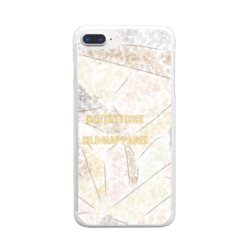 QuiteStoneOldMapParis Clear Smartphone Case