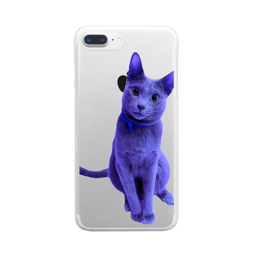ふぇるくん　ぶるーカラー Clear Smartphone Case