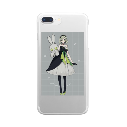 うさぎ Clear Smartphone Case