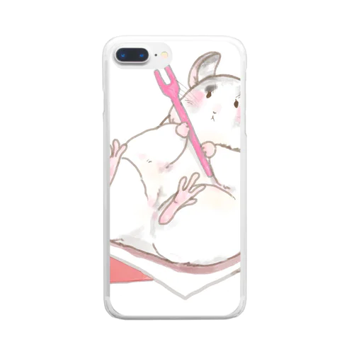 ゆきみちゃん Clear Smartphone Case