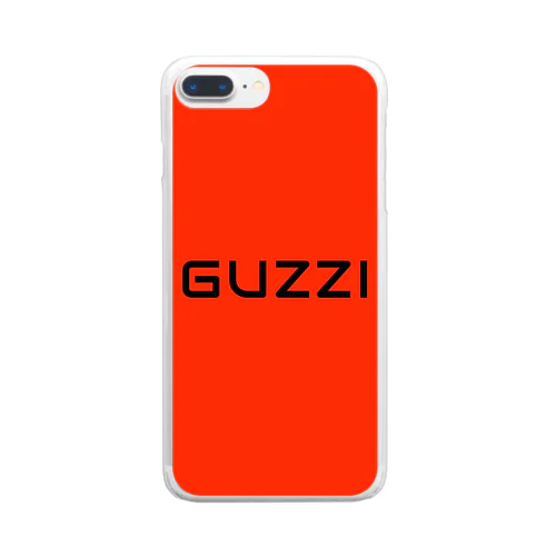 GUZZI スマホケース Clear Smartphone Case