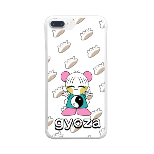 gyozaケ〜ス Clear Smartphone Case