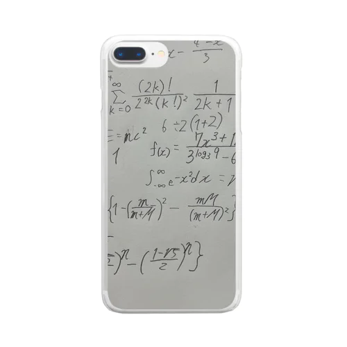 数式 Clear Smartphone Case