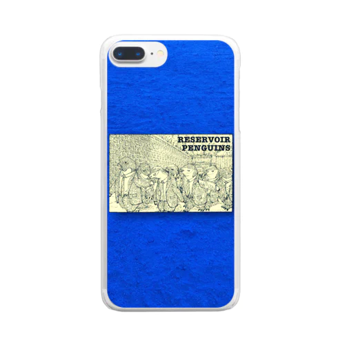 BLUE RESERVOIR PENGUINS  Clear Smartphone Case