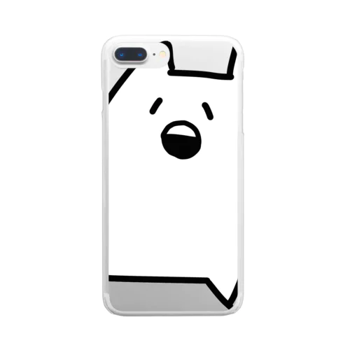 ｷｬﾜｲﾇ星人 Clear Smartphone Case