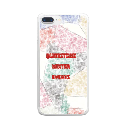 QuiteStoneWinterEvents Clear Smartphone Case