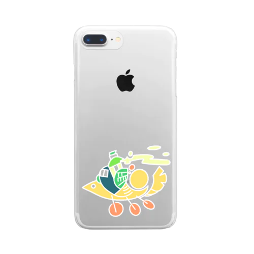 yellow submarine  Clear Smartphone Case
