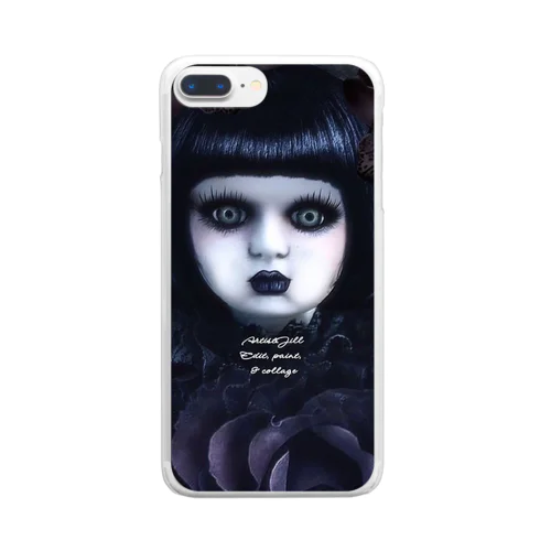 Dark Doll (縦長) Clear Smartphone Case