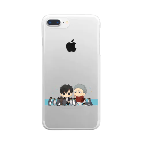 ぺんゆ Clear Smartphone Case