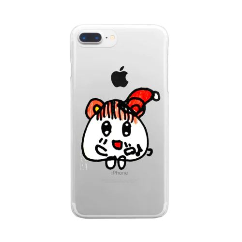 ウタハムちゃんサンタさん Clear Smartphone Case