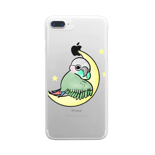 ウロコインコ Clear Smartphone Case