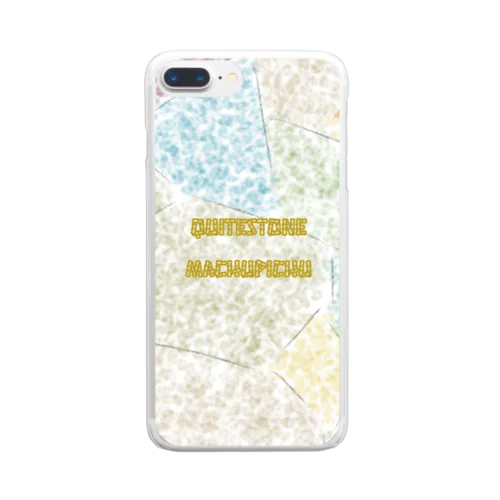 QuiteStoneMachuPichu Clear Smartphone Case