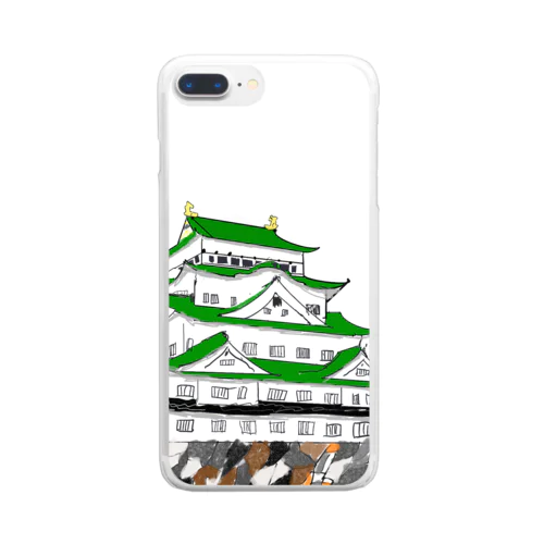 名古屋城 Clear Smartphone Case