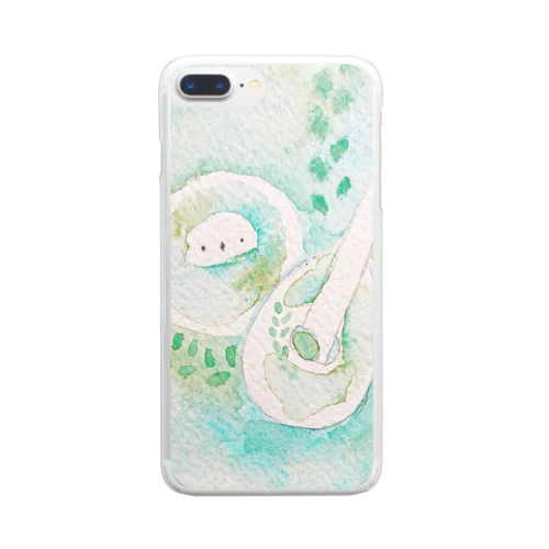 マンドリンとふく Clear Smartphone Case