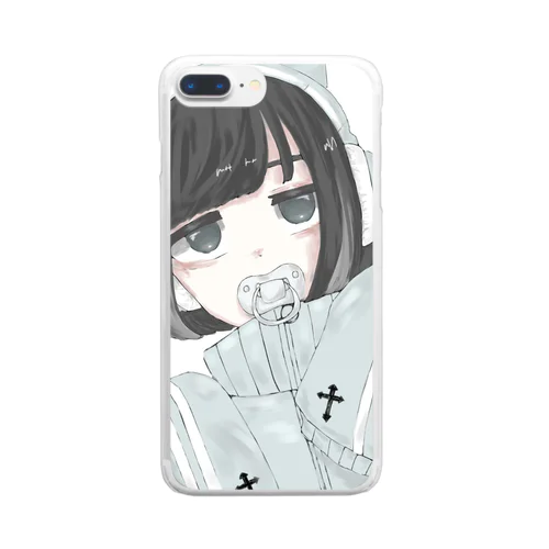 ゲーム少女 Clear Smartphone Case