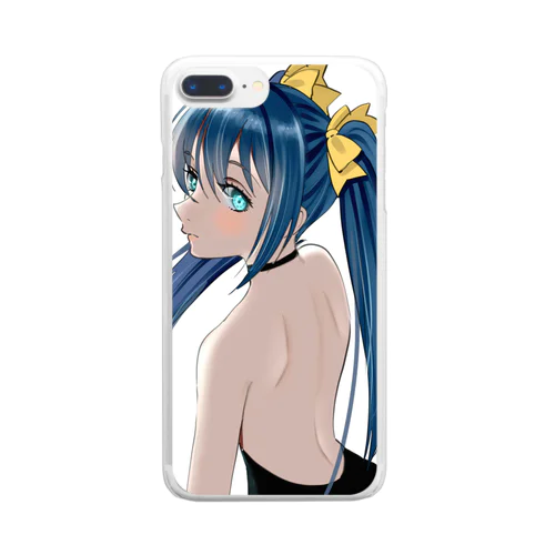 ドレスアップ Clear Smartphone Case