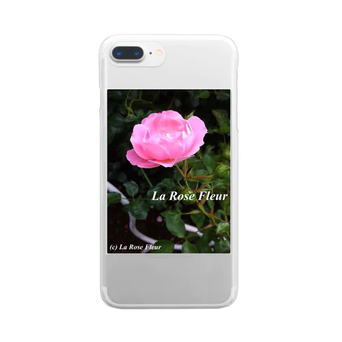 La Rose Fleur (Natural) クリアスマホケース