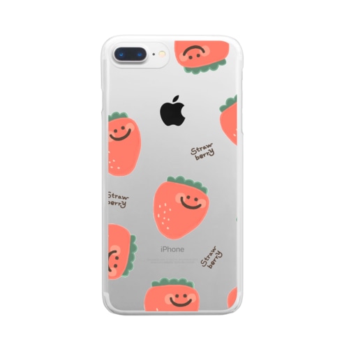 Strawberry... Clear Smartphone Case