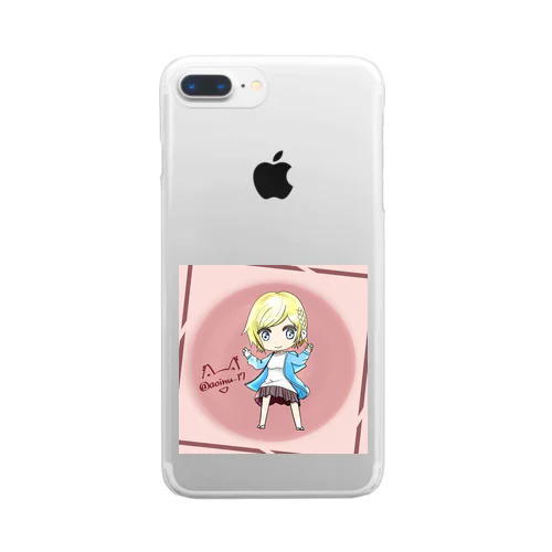 あおいぬ オリキャラ Clear Smartphone Case