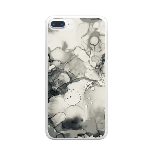 泡沫-mono- Clear Smartphone Case