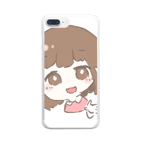 子守ゆた Clear Smartphone Case