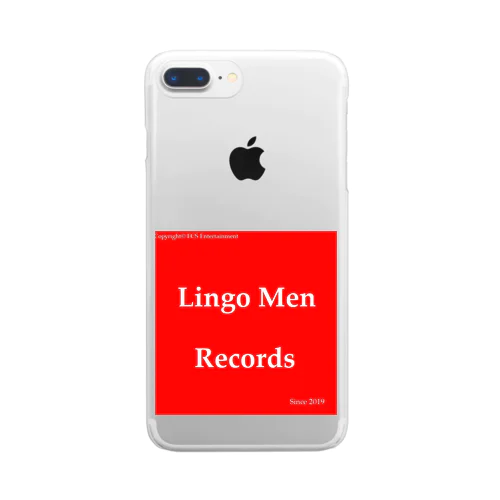 #Lingo_Men_Records Clear Smartphone Case