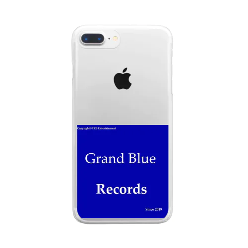Grand Blue Records Clear Smartphone Case