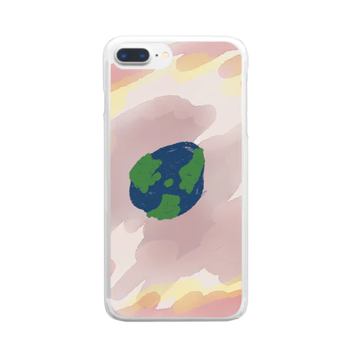 子供の地球 Clear Smartphone Case