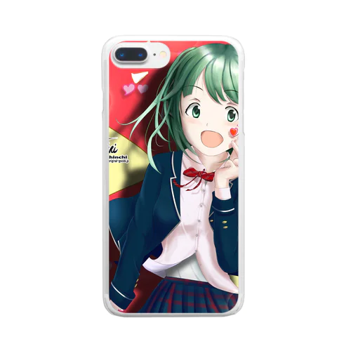 キュンポーズ Clear Smartphone Case