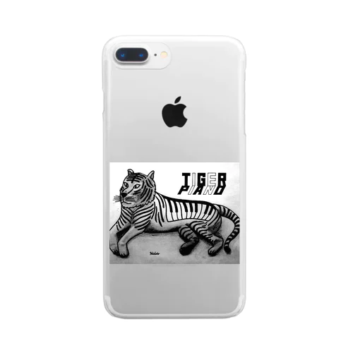 寅ピアノ Clear Smartphone Case