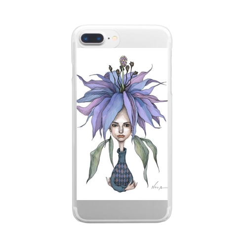 「おゆうぎ会の花瓶役」 Clear Smartphone Case