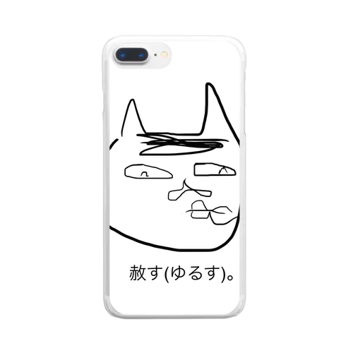 choco-lowくん Clear Smartphone Case