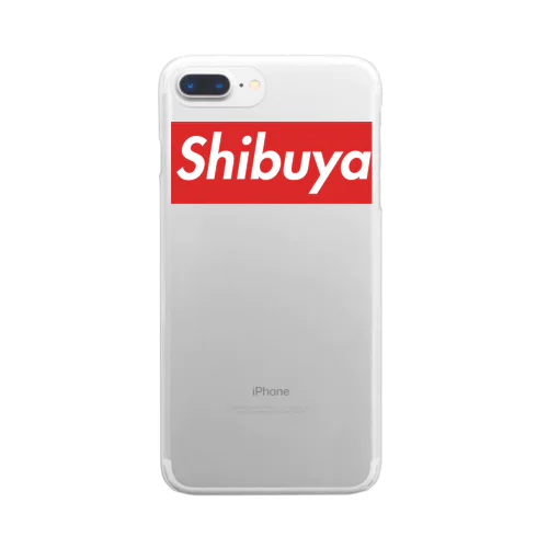Shibuya Goods Clear Smartphone Case