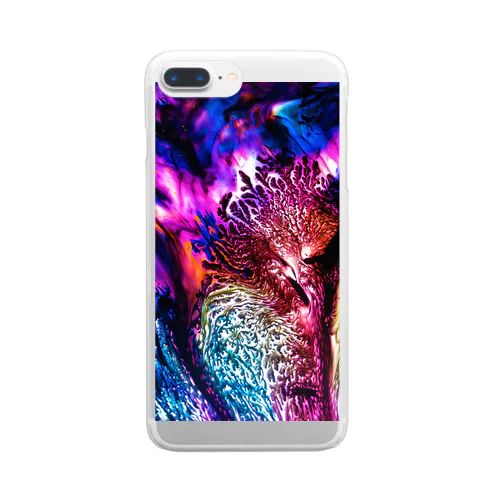 dyebirth_004 Clear Smartphone Case