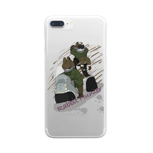 Rabbit Hunter Clear Smartphone Case