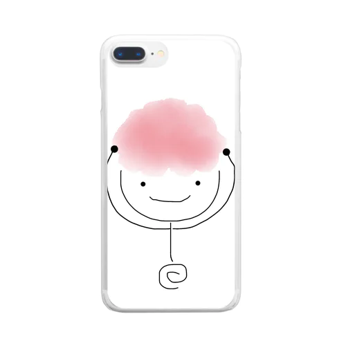 アフっ子 Clear Smartphone Case